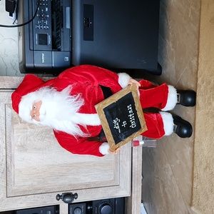Vintage Santa 24 in tall
